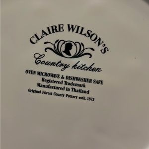 Claire Wilson country kitchen pasta bowls